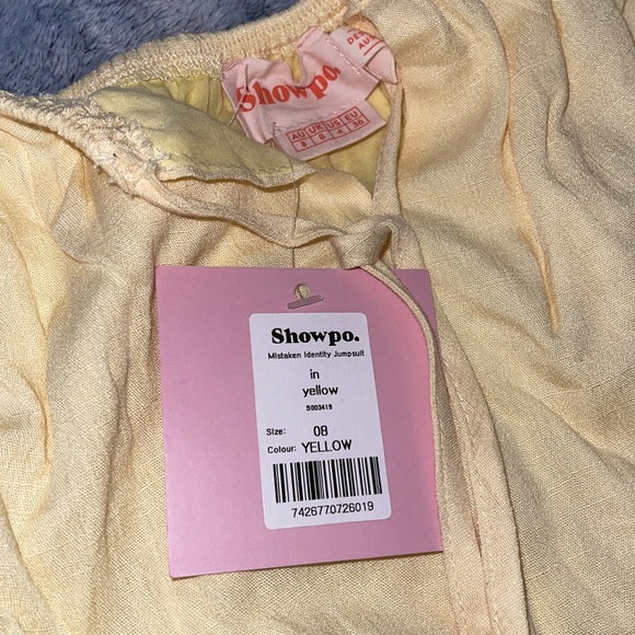 SHOWPO Mistaken Identity Yellow Jumpsuit - Picture 6 of 6